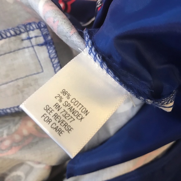 NWT Dana Buchanan Paisley Bermuda Shorts Size 16 - Picture 6 of 9